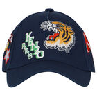 كاب أولاد بالشعار باللون الأزرق, 1, hi-res